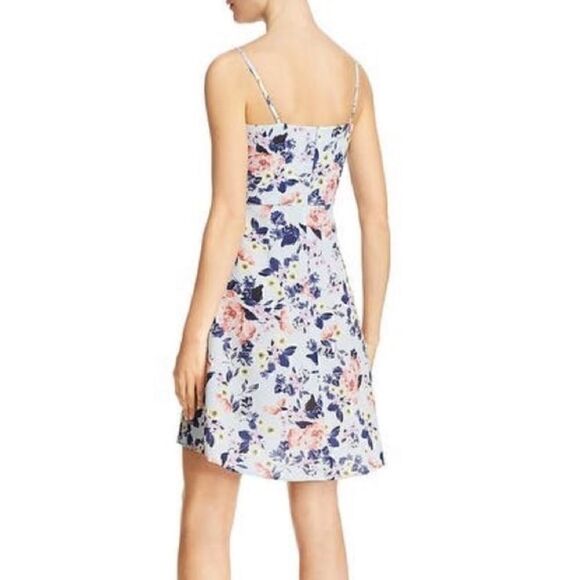 French Connection Armoise Strappy Cami Faux Wrap Mini Dress - Picture 4 of 16